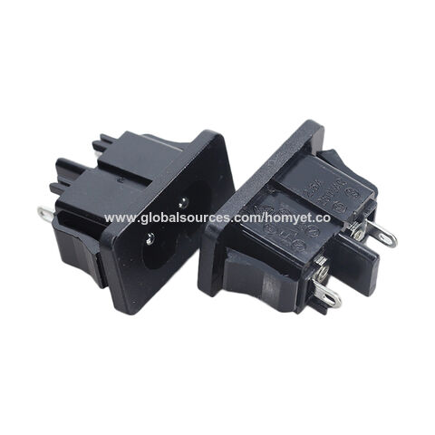 High Current 2-pin Solid Pin 8-shaped Ac Toy Charging Source