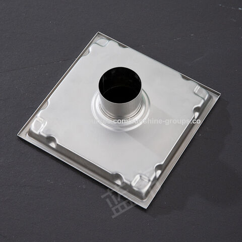 15*15 deodorizing invisible floor drain 304 stainless steel hidden floor drain bathroom shower room floor drain