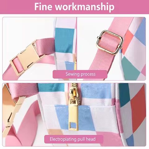 Riñonera infantil personalizada con cabeza de ratón, nylon multicolor, para niñas, bolso de cintura, riñonera para niños, bolso de cinturón infantil personalizado
