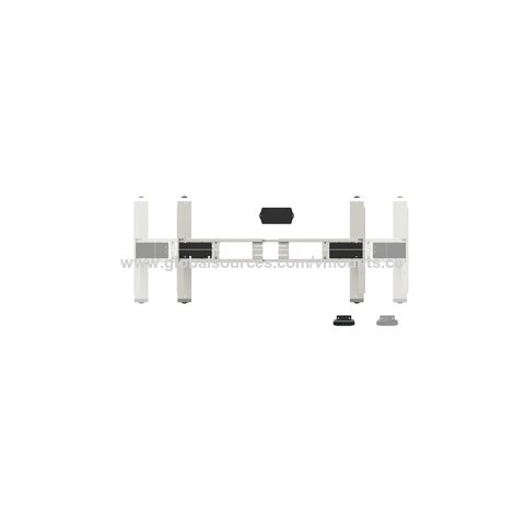 هيكل مكتب قابل للوقوف بمحرك مزدوج عمود ذو عمود مربع من V-mount وإطار شاق شديد مع محرك لا يحتوي فرش ؕ٠ كجم سعة الحمولة ؓ٣٠ رطلا معرف VM-JSD2BLM-01-3-Z