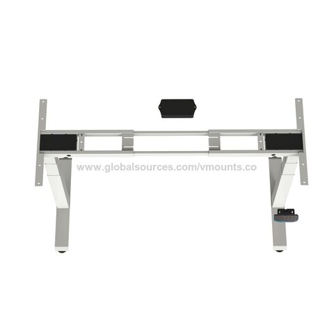هيكل مكتب قابل للوقوف بمحرك مزدوج عمود ذو عمود مربع من V-mount وإطار شاق شديد مع محرك لا يحتوي فرش ؕ٠ كجم سعة الحمولة ؓ٣٠ رطلا معرف VM-JSD2BLM-01-3-Z