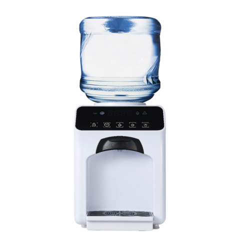 Distributeur d'eau RO portable de bureau avec eau chaude et froide, purificateur d'eau pour la maison, l'hôtel et l'extérieur, installation facile, modèle de bureau en plastique