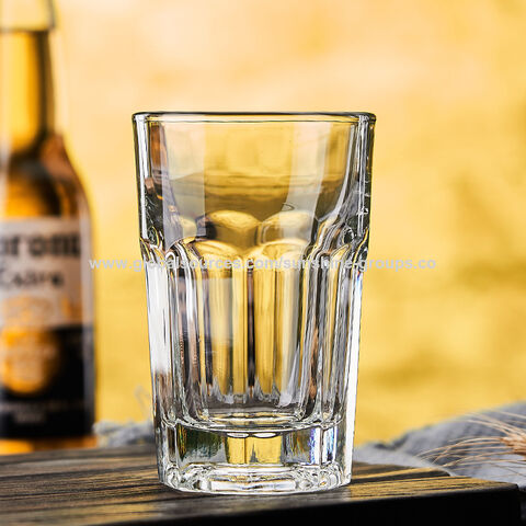 Verre à bière octogonal trempé Libby, grande capacité, verre à bière pression, verre à jus pour la maison, verre spécial pour bar et KTV