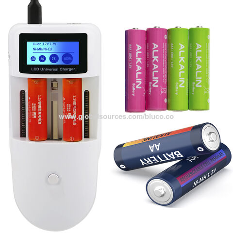 Travel Battery Charger Aa Aaa Ni-mh Li-ion Battery Charger