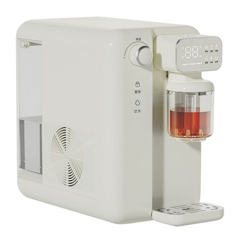 Distributeur d'eau électrique de comptoir pour bureau à domicile avec impression de logo personnalisé