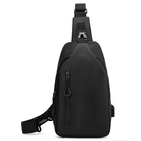 Wasserdichte Crossbody-Brusttasche für Herren, trendige Umhängetasche