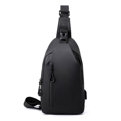 Wasserdichte Crossbody-Brusttasche für Herren, trendige Umhängetasche
