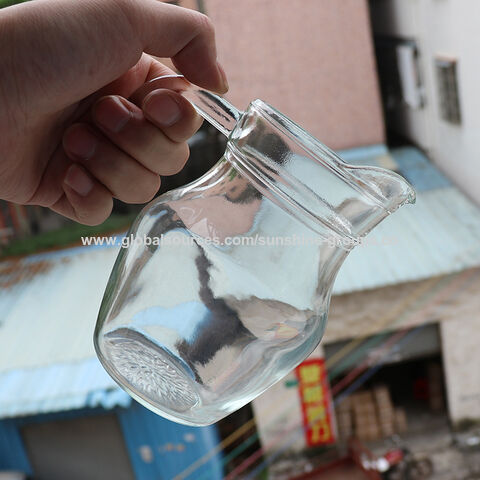 Jarra de cerveza de vidrio de 0.5L 1.3L 1L, tetera de pico de pato, jarra de agua fría de vidrio, tetera de té de jugo, olla de vino, jarra de cerveza, tetera silbadora