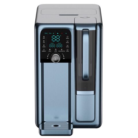 ZHUNE Système de Filtration d'Eau à 4 Étapes par Osmose Inverse, Purificateur d'Eau RO, Distributeur d'Eau de Bureau