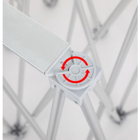 Présentoir de Poster Portable en Maille pour Activités Commerciales Extérieures