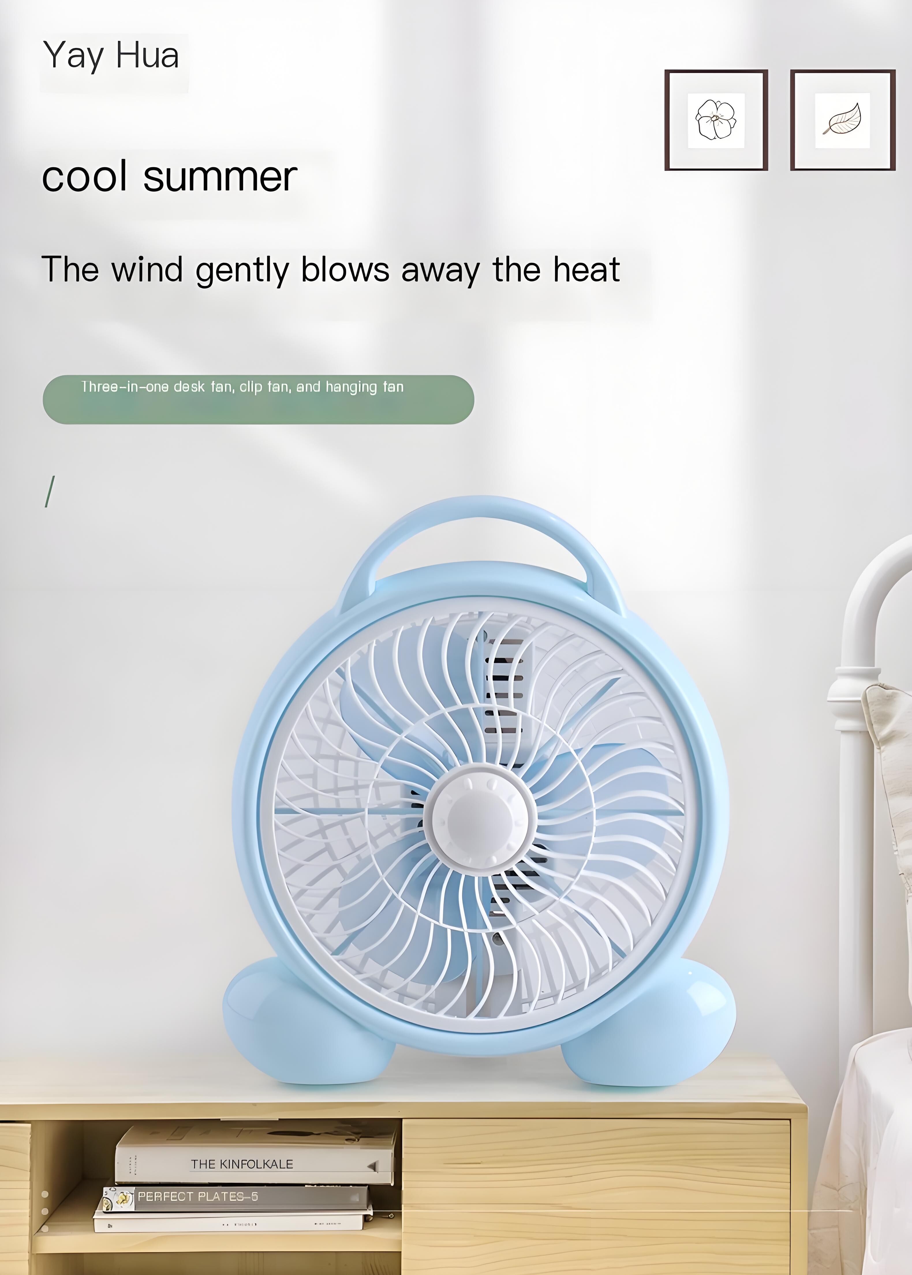 Factory Direct High Quality China Wholesale Desk Fans $4 from Taizhou ...