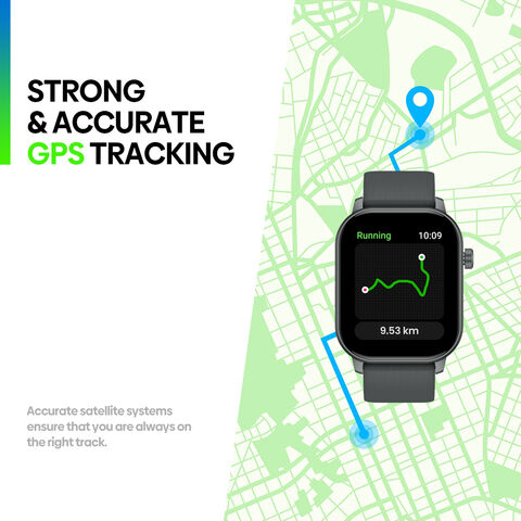 Smartwatch GPS Zeblaze GTS 3 2025 con Pantalla de 2.01", Hacer/Responder Llamadas, Monitoreo de Frecuencia Cardíaca/SpO2/Estrés - Reloj Inteligente Deportivo