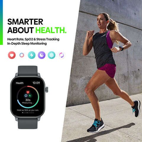 Smartwatch GPS Zeblaze GTS 3 2025 con Pantalla de 2.01", Hacer/Responder Llamadas, Monitoreo de Frecuencia Cardíaca/SpO2/Estrés - Reloj Inteligente Deportivo