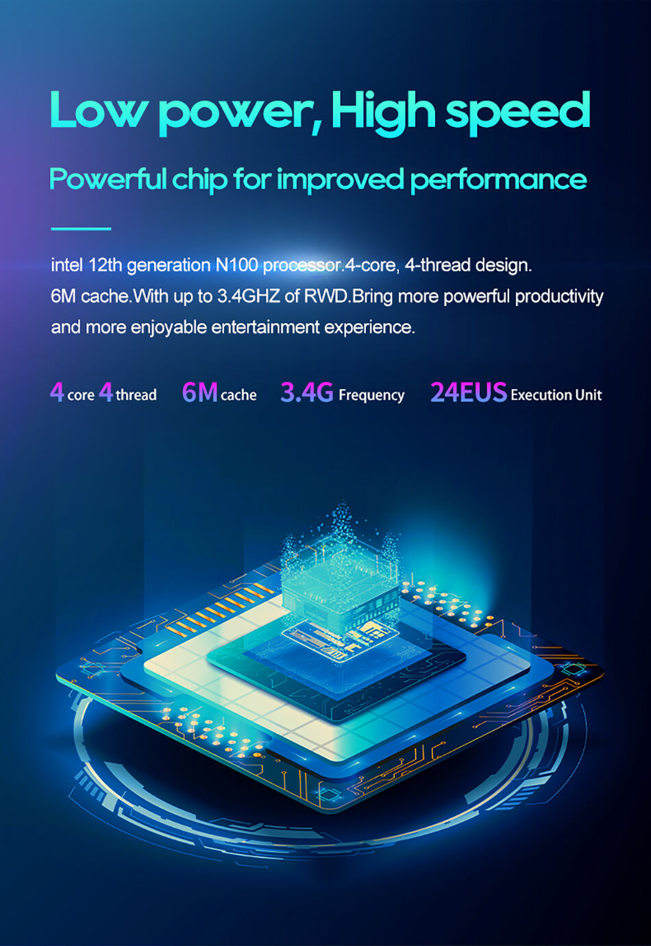 Low Computer Bulk Buy China Wholesale Leaderhub Sleek And Efficient Mini Pc With Low ...