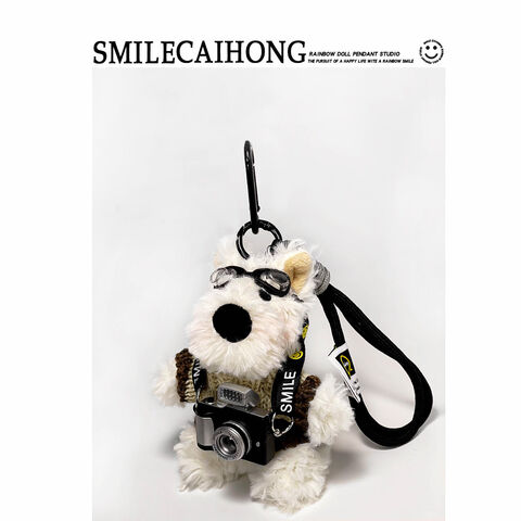 Llavero de muñeca de dibujos animados 3D de gran venta, regalo promocional