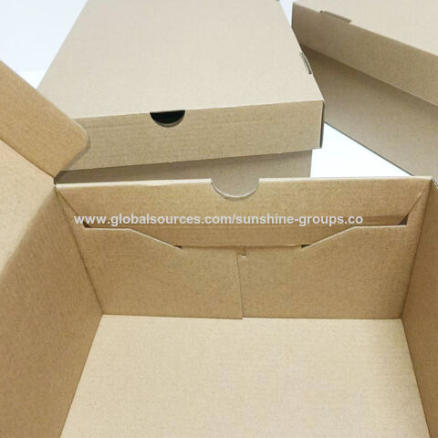 Boîte à chaussures pliante en papier kraft pour hommes et femmes, boîte d'emballage pour chaussures de sport, prête à l'impression
