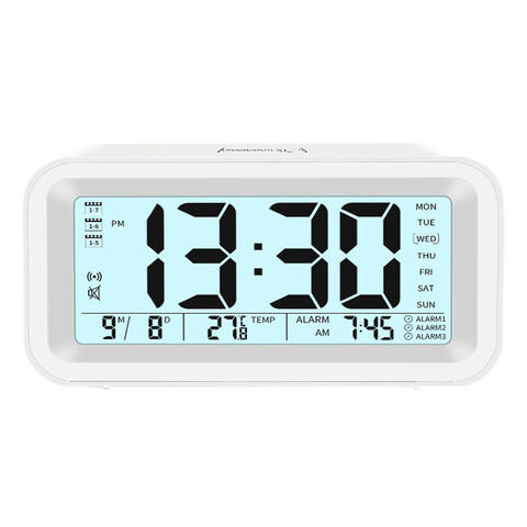 Reloj Despertador Digital LED con Pantalla de Temperatura: Imprescindible para Escritorio y Mesa - El más vendido