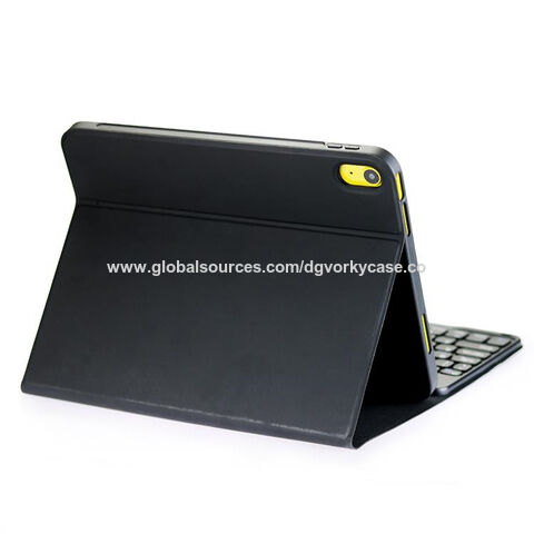 Funda con teclado Bluetooth extraíble para iPad de 10-13 pulgadas
