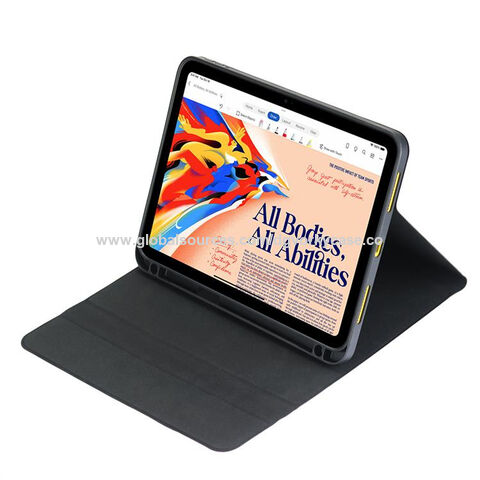 Funda con teclado Bluetooth extraíble para iPad de 10-13 pulgadas