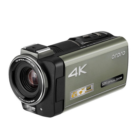 Cámara de Video Profesional 4K UHD con Zoom Óptico 12X para Vlog y Transmisión en Vivo OEM ODM Modelo AX 60