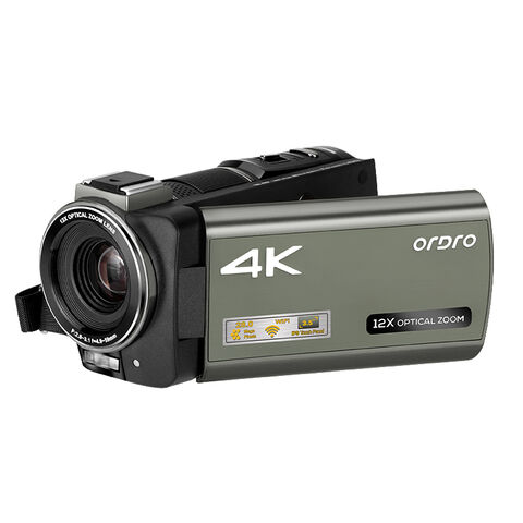 Cámara de Video Profesional 4K UHD con Zoom Óptico 12X para Vlog y Transmisión en Vivo OEM ODM Modelo AX 60