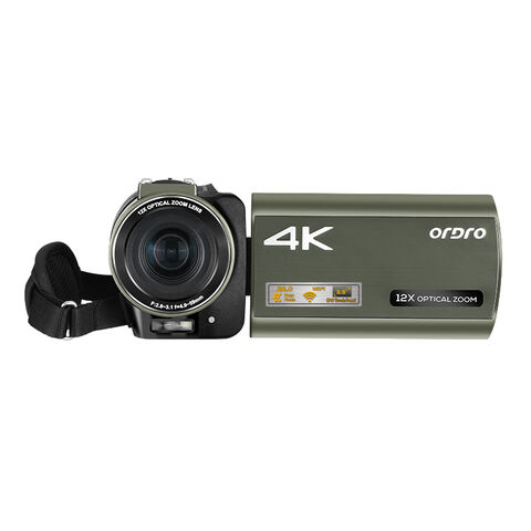 Cámara de Video Profesional 4K UHD con Zoom Óptico 12X para Vlog y Transmisión en Vivo OEM ODM Modelo AX 60