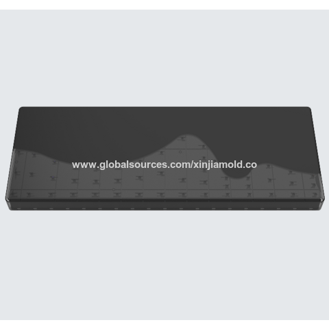 Teclado mecânico de 61 teclas com proteção anti-respingos, magnético e estrutura de material duplo