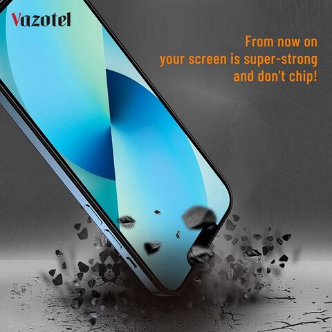 Protecteur d'écran de confidentialité antichoc 3X renforcé pour iPhone 16 Pro Max, verre trempé haute clarté pour iPhone série 16