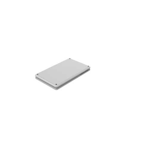 Clavier sans Fil Pliable Compact et Fin à Ciseaux, Bluetooth 2.4G, Modes Doubles - Blanc