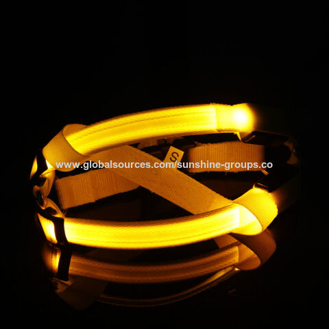 Arnés luminoso LED para perros pequeños, medianos y grandes, arnés para perros, arnés de tracción para paseos de perros, arnés para mascotas