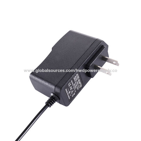 Fabrication US Wall Mount 12V 1A Ac 220v à Dc 12v Alimentation 12v 1a Adaptateur secteur 5.5*2.1mm adaptateur