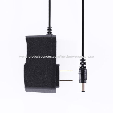 Fabrication US Wall Mount 12V 1A Ac 220v à Dc 12v Alimentation 12v 1a Adaptateur secteur 5.5*2.1mm adaptateur