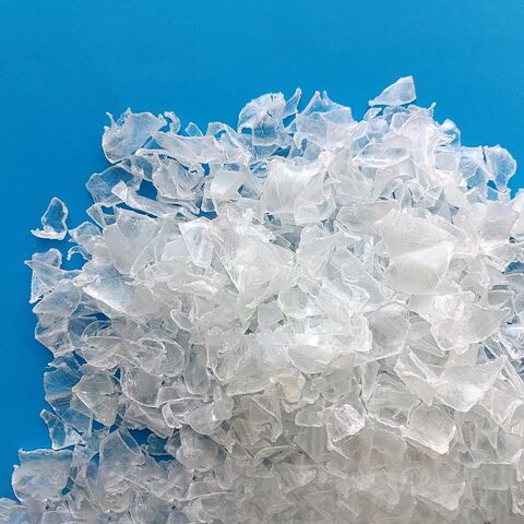 PET-Flaschenschrott, sauber, 100% heiß gewaschen / PET-Flaschenflakes für Recyclingfabriken, bereit für den Export