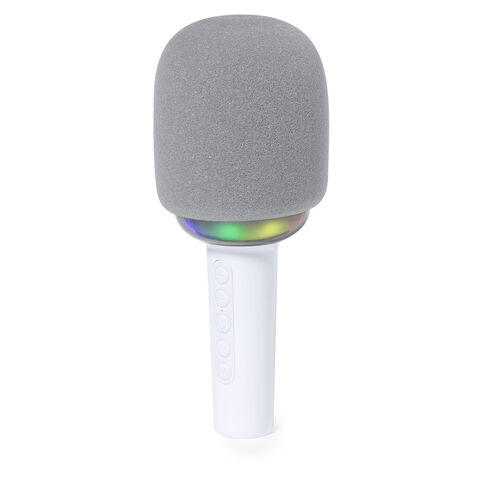 Microphone Karaoké Bluetooth avec Haut-Parleur Intégré pour B2B