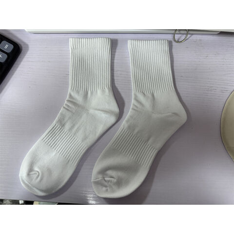 Hochwertige, modische, gestrickte, gepolsterte Freizeit-Sportsocken