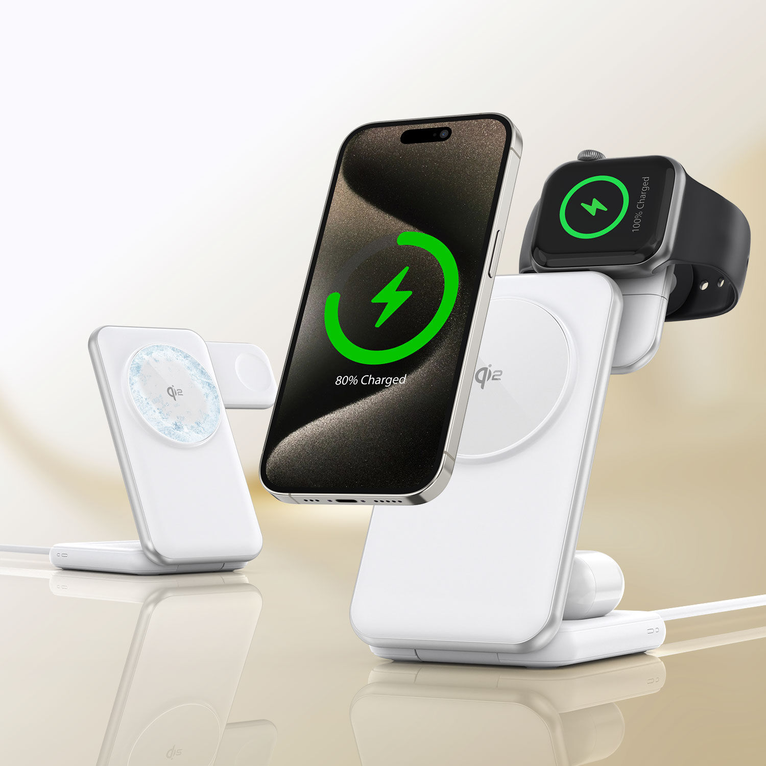 Supplier Magcold 3 In 1 Magnetic Wireless Charging Station For Mobile ...
