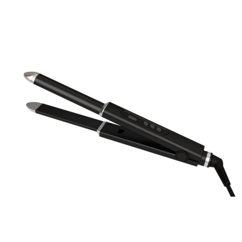 LCD 2 in 1 Haar glätte isen und Curling Iron High Utility 2 in 1 Lock System für Curl und Begradigen