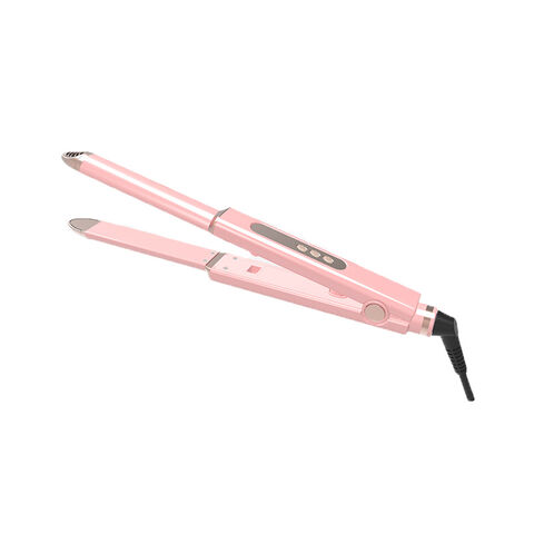 LCD 2 in 1 Haar glätte isen und Curling Iron High Utility 2 in 1 Lock System für Curl und Begradigen