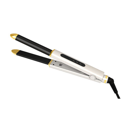 LCD 2 in 1 Haar glätte isen und Curling Iron High Utility 2 in 1 Lock System für Curl und Begradigen
