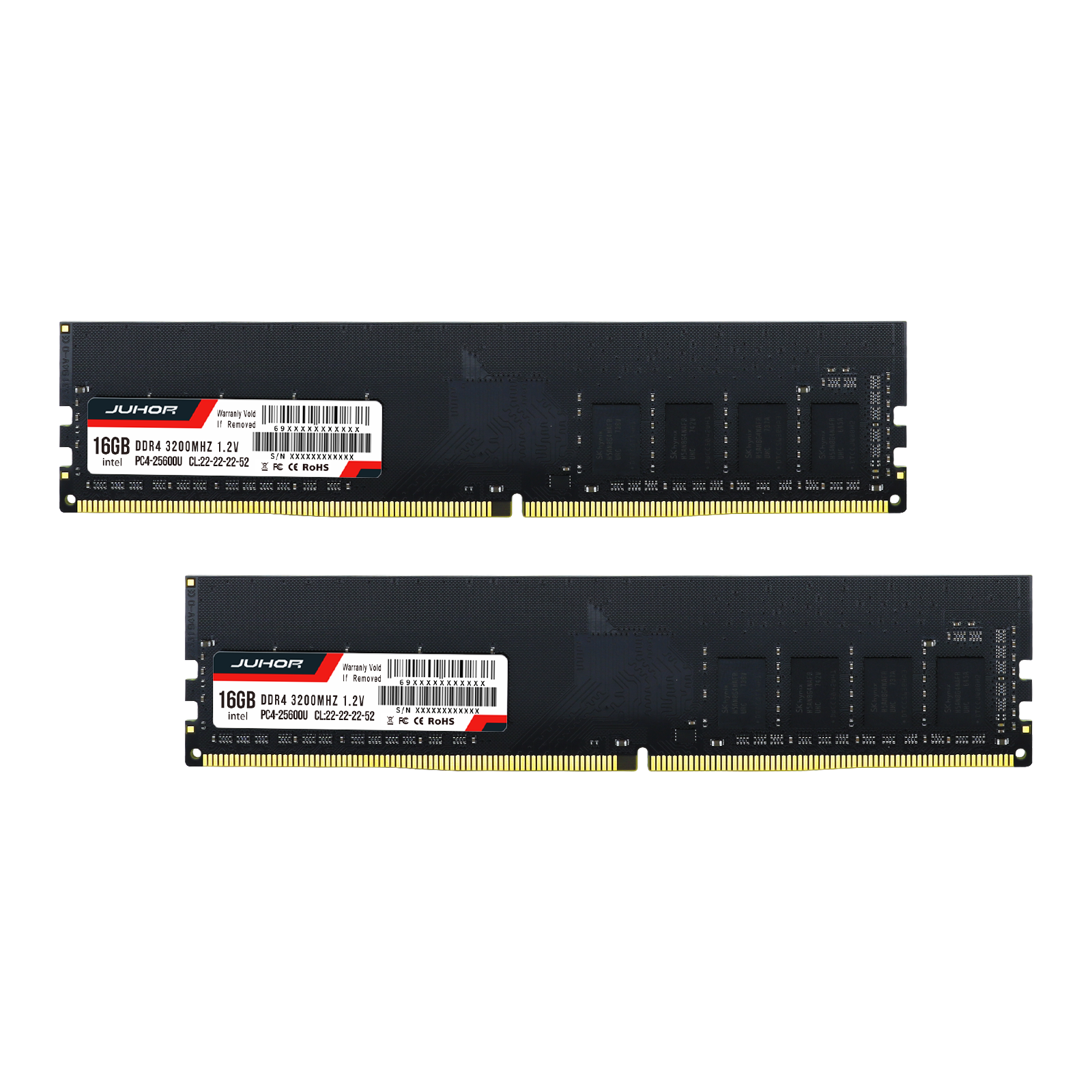 Juhor Compatible Ddr4 16gb Udimm Ecc Ready Desktop Memory For Gaming ...