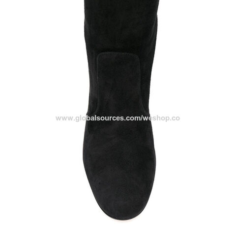 Damenmode Stiefel Stilvolle, schlichte Damenstiefel in großen Größen