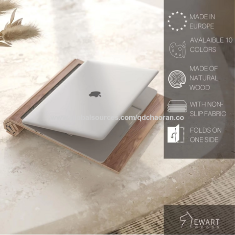 Bandeja Lateral Moderna para Sofá de Madera con Reposabrazos, Estante para Snacks, Almacenamiento de un Nivel, Soporte Lacado, Sofás y Sillones Multifuncionales de Pie