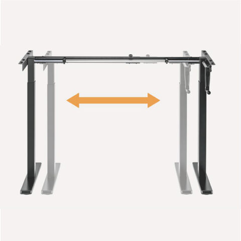 Escritorio ajustable de la altura eléctrica ergonómica del escritorio que levanta serie elegante de la tabla EJ