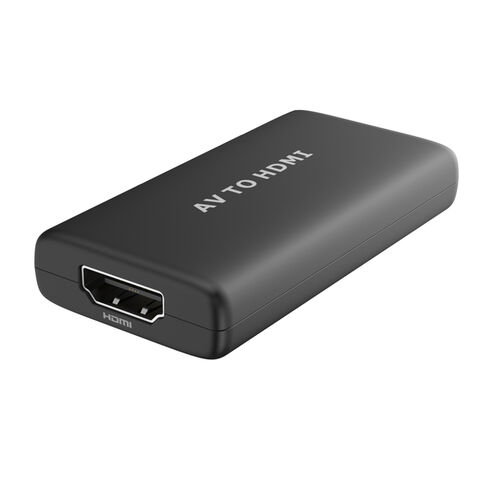 Adaptador OEM AV a HDMI con soporte HDMI 1.4, adaptador de video USB