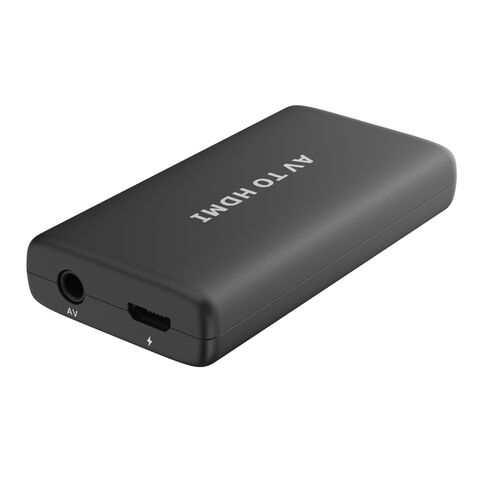 Adaptador OEM AV a HDMI con soporte HDMI 1.4, adaptador de video USB
