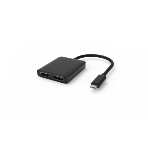 Adaptador USB C Dual a HDMI 2.0 de Última Generación - Convertidor HDMI
