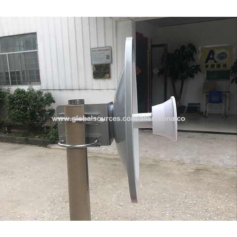 Antena Parabólica Externa MIMO de Dupla Polarização 5GHz 29dBi