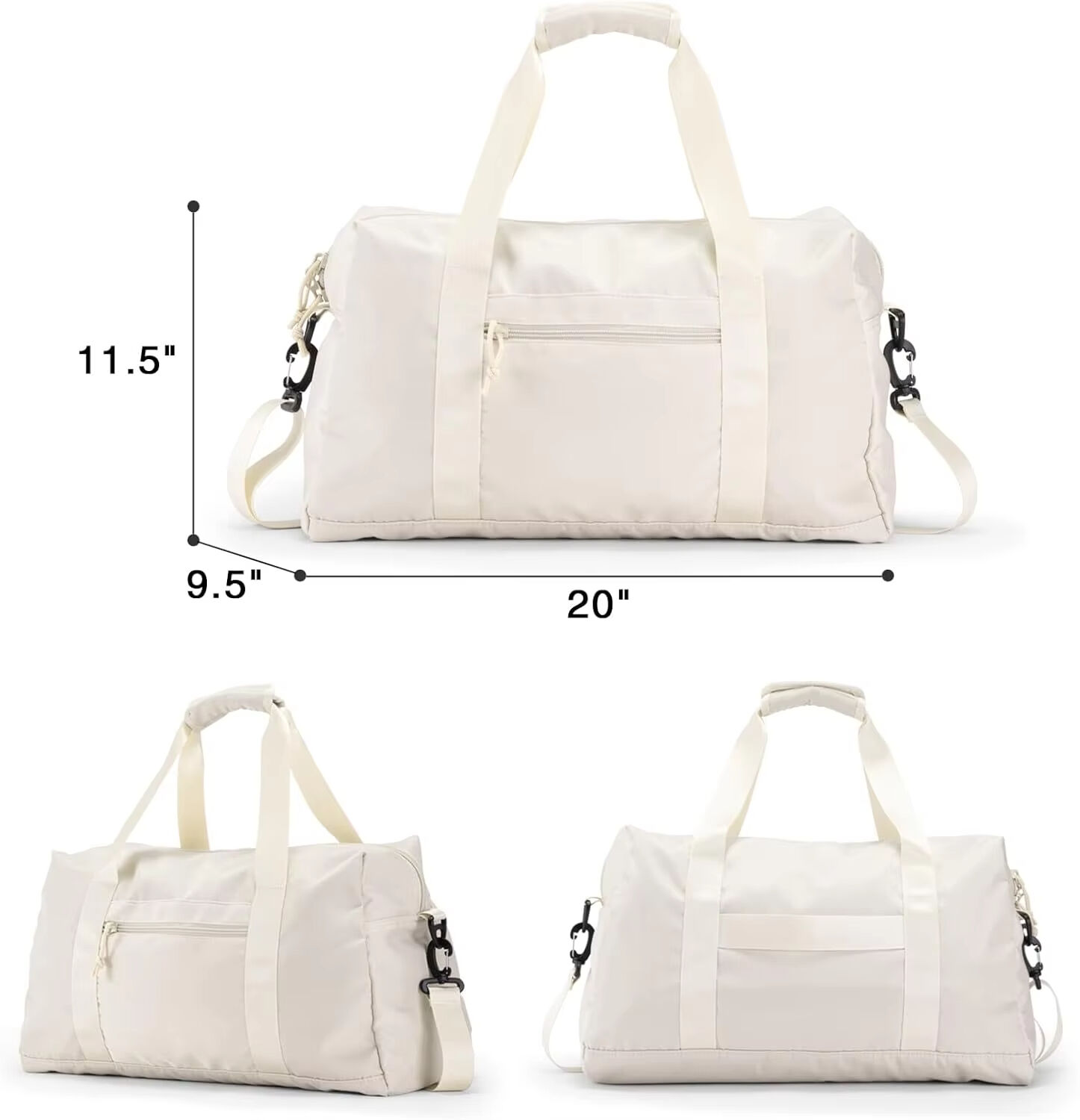 Waterproof Travel Duffle Bag Sport Gym Sports Bag Carry On Tote Bags ...