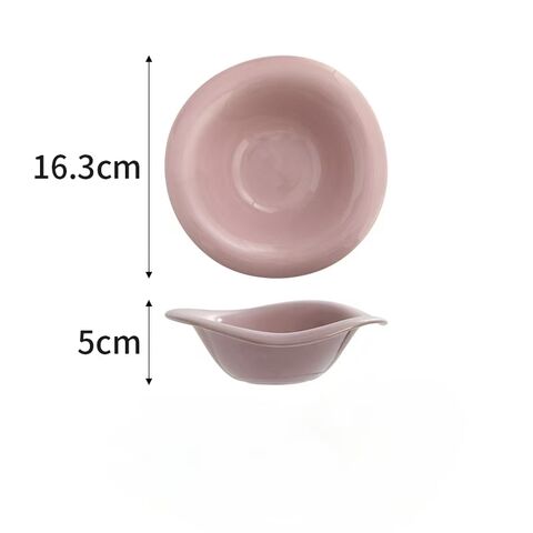Venta al por mayor de nuevos productos: Ensaladera de cerámica estilo crema para la hora del té