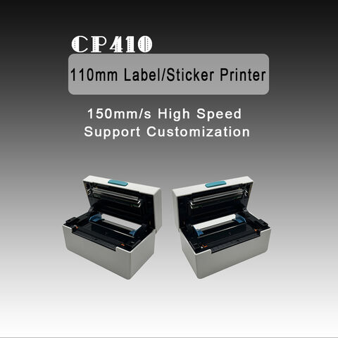 110mm Thermodruck-Versandetiketten-Aufkleberdrucker für Kleinunternehmen, kabelloser Bluetooth 4x6 Drucker, unterstützt ODM/OEM